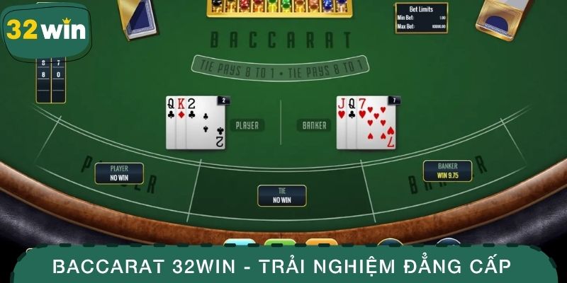 Baccarat 32WIN - Trải Nghiệm Đẳng Cấp Trong Từng Ván Bài 1 Baccarat 32WIN