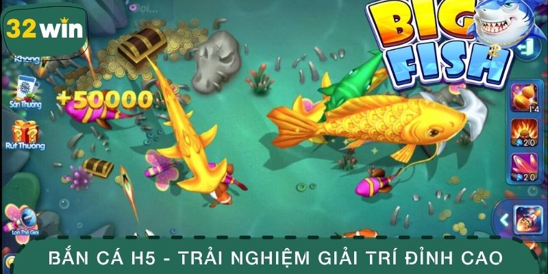 Bắn Cá H5 - Trải Nghiệm Giải Trí Dưới Đại Dương Đỉnh Cao 1 Bắn cá H5