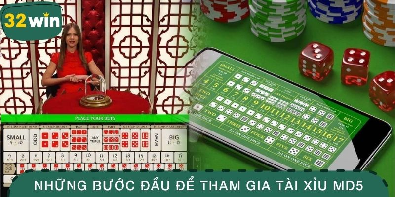 Tài Xỉu MD5 - Game Công Bằng Và Minh Bạch Nhất Hiện Nay 3 Những bước đầu để tham gia tài xỉu MD5