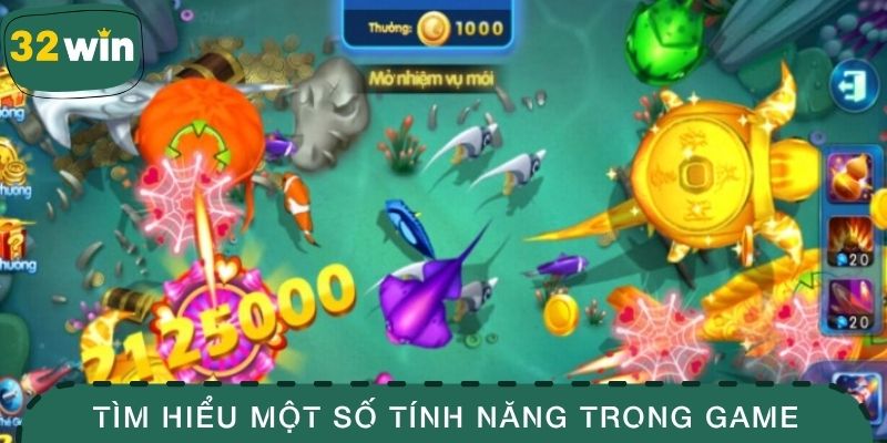 Bắn Cá H5 - Trải Nghiệm Giải Trí Dưới Đại Dương Đỉnh Cao 3 Tìm hiểu một số tính năng trong game